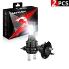 2x H7 LED Motorcycle Headlights Bulbs for Aprilia RSV4 RF 2015-2018 White Lights