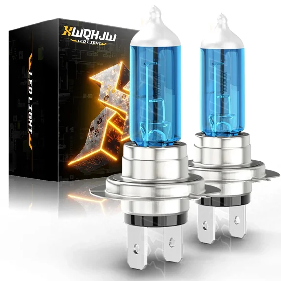 2x H7 White Halogen High Low Beam Headlight DRL Bulbs For BMW E46 325i 328i M3