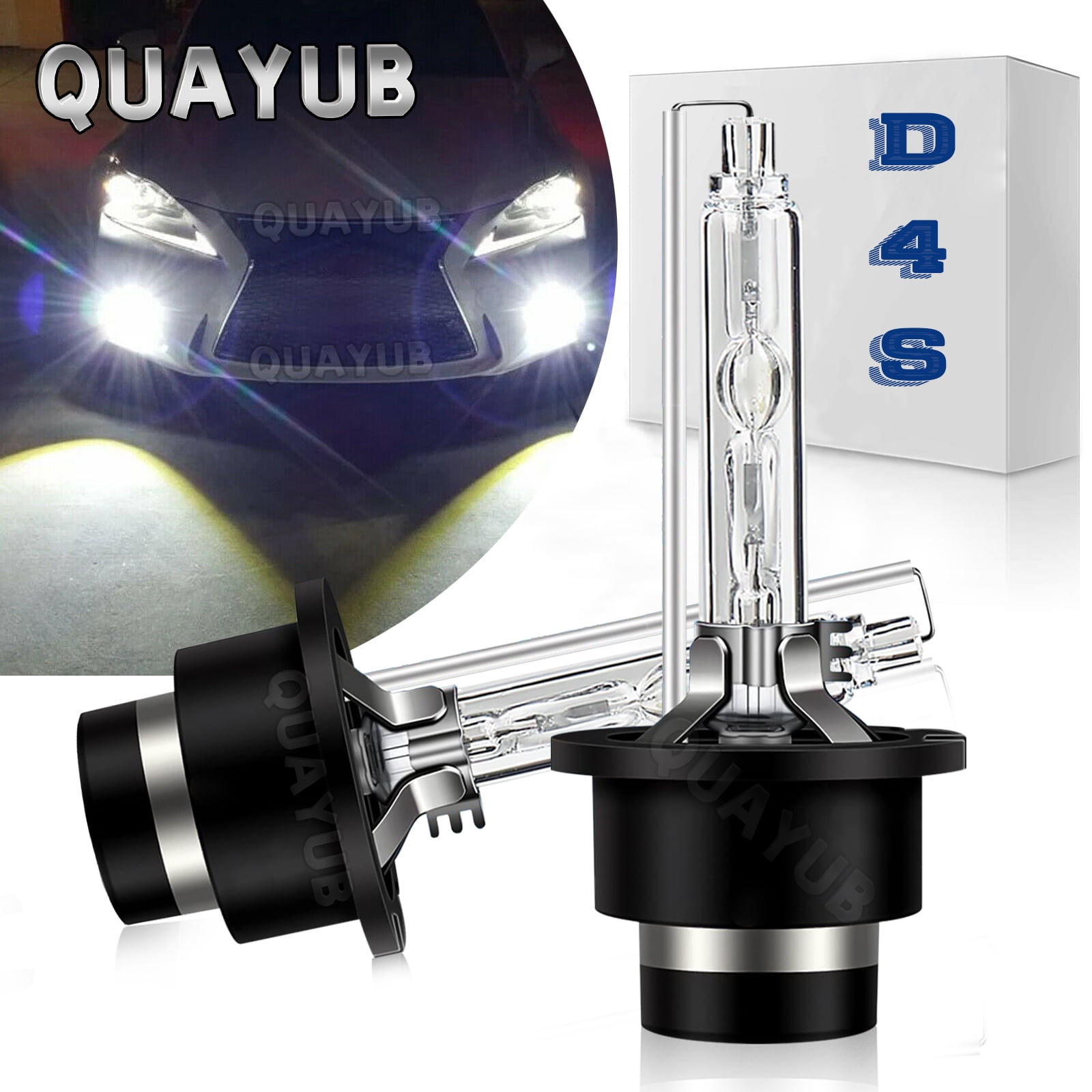 2x HID Xenon Headlight Bulbs For Lexus GS350 Low High Beam 2013 2014 2015 6000K