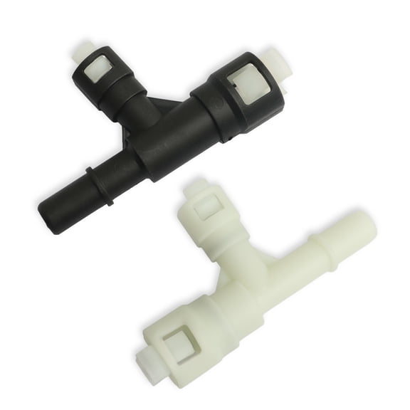 2x HVAC Heater Inlet Hose Tee Connector for 07-14 Chevrolet Tahoe Cadillac
