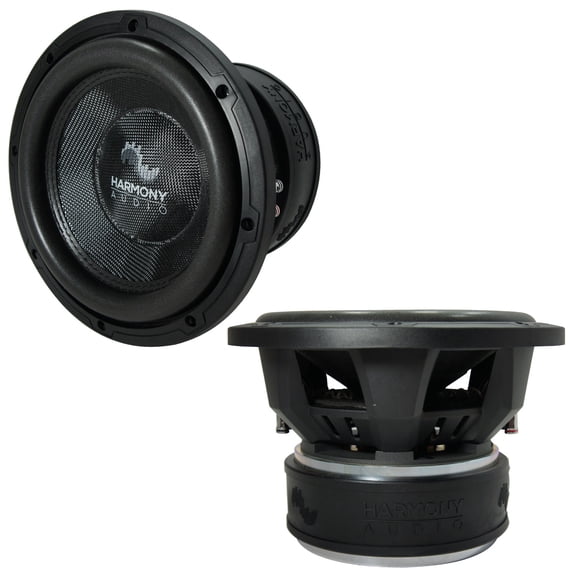2x Harmony Audio HA-C104 Car Competition 10" Sub 2000W Dual 4 Ohm Subwoofer New