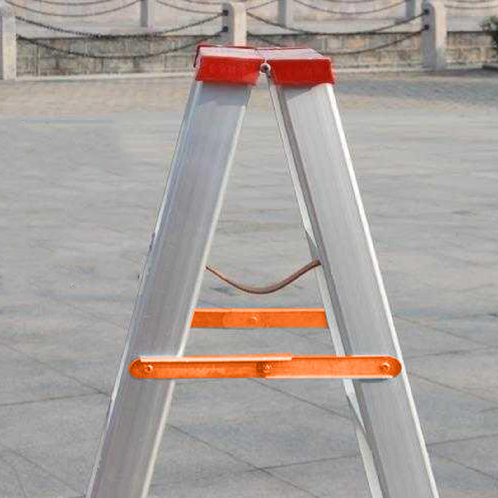 2x Heavy Duty Aluminum Step Ladder Hinge with Screws Stepladders Tie