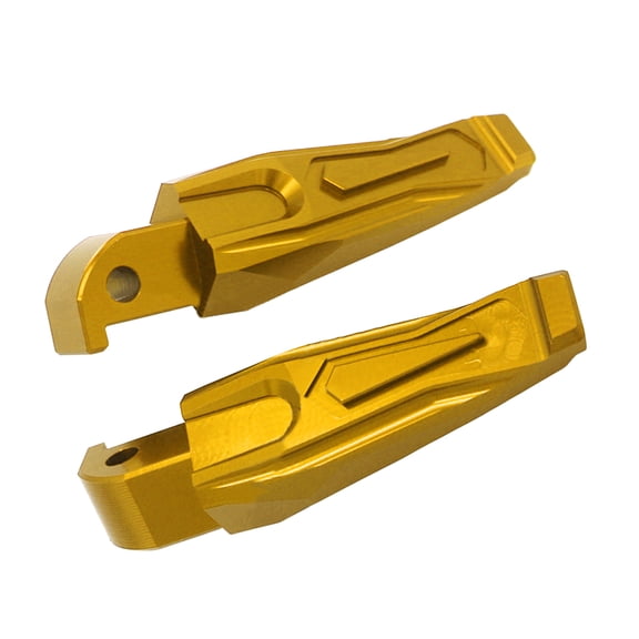2x High-Quality Motorcycle Rear Passenger Foot Pegs Footrests Pedal Fit for NMAX155/125 XMAX300/250 Resistance