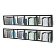 thumbnail image 1 of 2x Home CD Rack Large Wall Mount Floating Shelf  CD DVD Rack Media Storage Organizer Shelves, 1 of 13