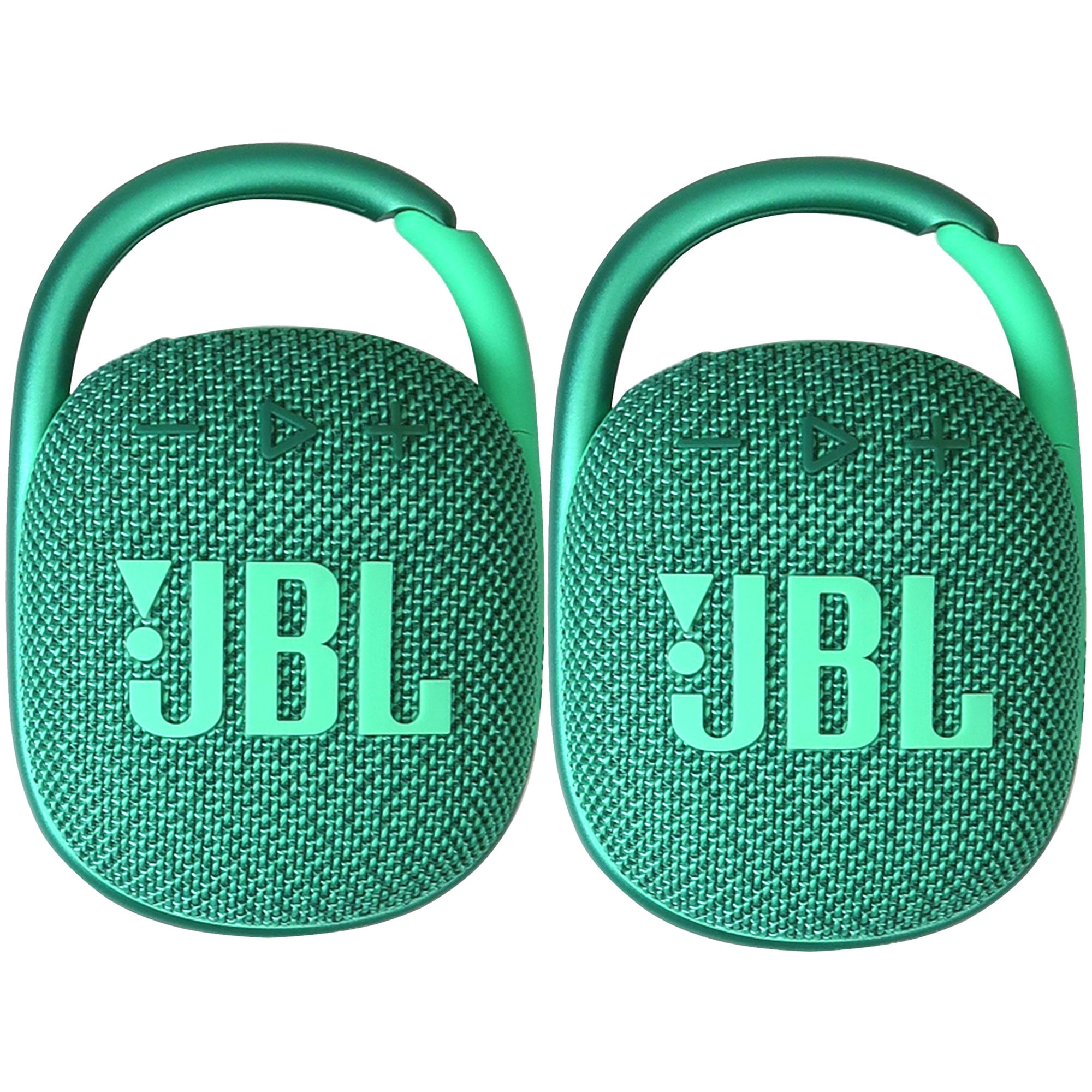 2x JBL Clip 4 Eco Ultra-Portable Waterproof Bluetooth Speaker (Forest  Green) 