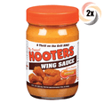 thumbnail image 1 of 2x Jars The Original HOOTERS Wing Sauce Medium | 12oz | Thrill On The Grill BBQ, 1 of 2