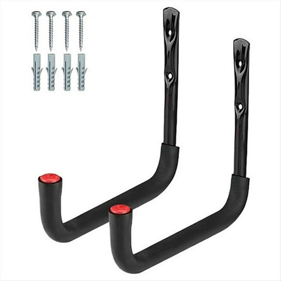 2x Kayak Racks Heavy Duty Wall Mounted Storage Hooks Hangers for Canoe Garage Paddle Board