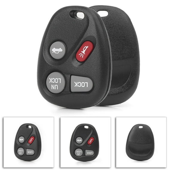 2x Keyless Entry Remote Key Fob Replacement for ABO1502T 16245102 16245105