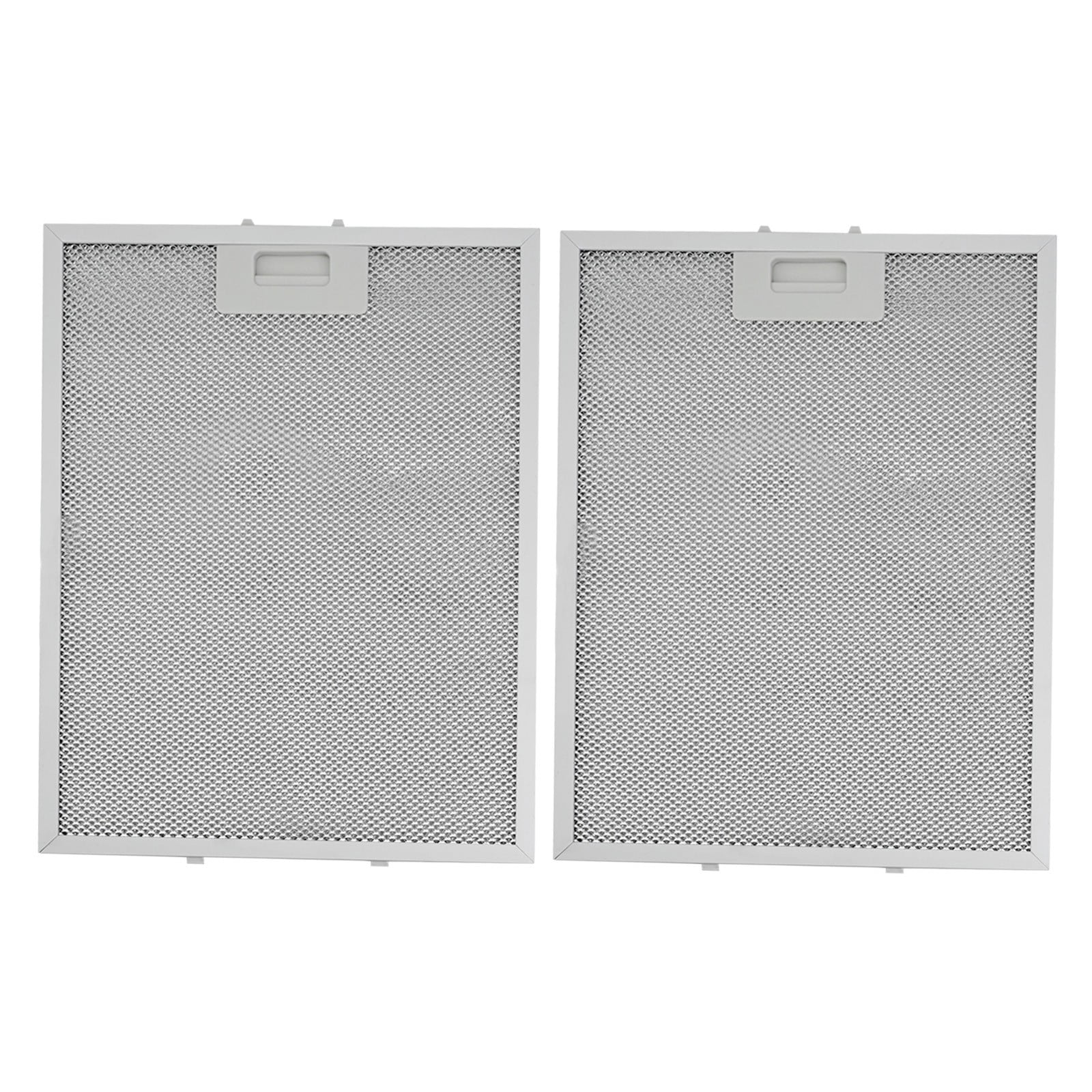 2x Kitchen Exhaust Grease Filter For Range Hood Metal Grease Filter 350x240x9mm