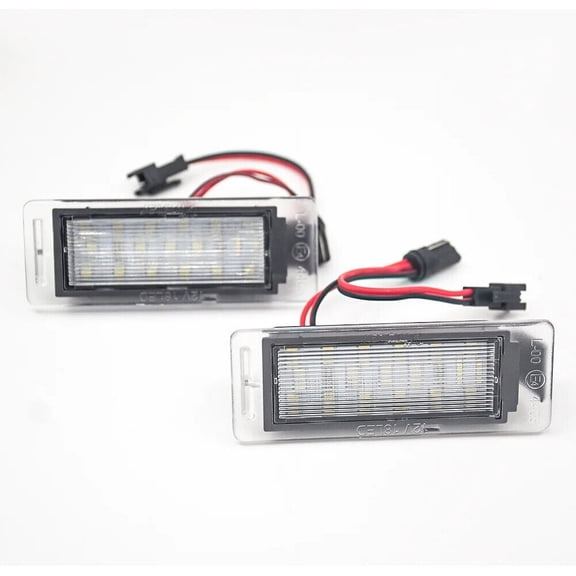 2x LED Licence Number Plate Light For OPEL VAUXHALL MOKKA Insignia Sports Tourer