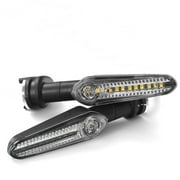 2x LED Sequential Dynamic Turn Signal Light Lamp For Yamaha MT07 Tracer 700 FZ6