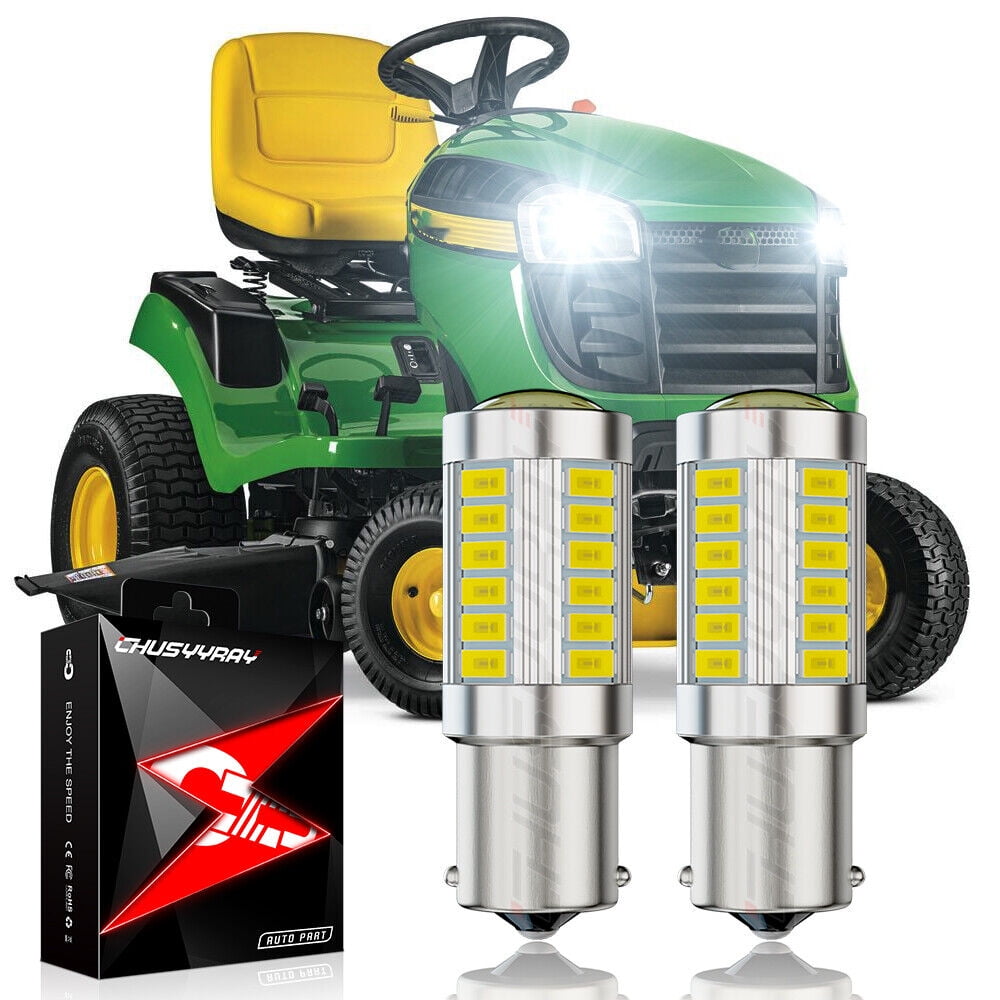 2x LED 1156 BA15S 33 SMD Headlight Bulbs for Craftsman Riding Mower Automotive Car Tail Turn Signal Reverse Lights Walmart