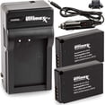 thumbnail interactive-video image 1 of 2x LP-E12 Batteries & Charger for Canon SX70, EOS SL1, M200, M10, M50, M100, 1 of 8