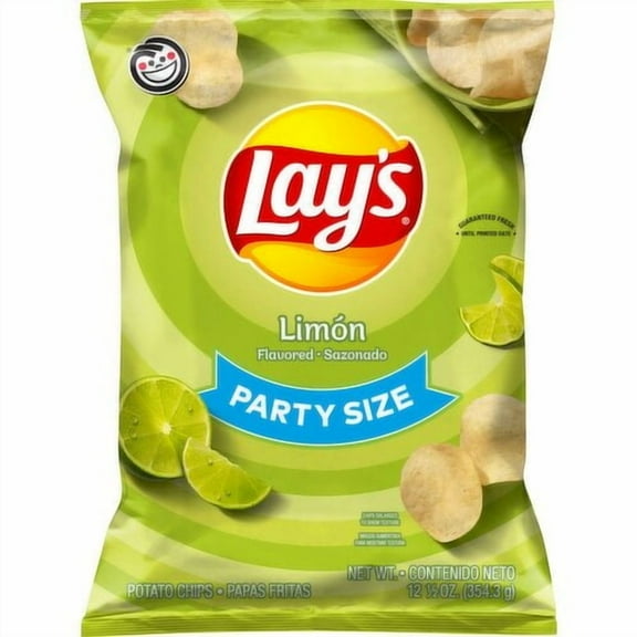 2x-Lay's Potato Chips Limon Flavored 12 1/2 Oz(packaging may vary)