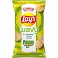 thumbnail image 1 of Lay's Wavy Funyuns Onion Flavored Potato Chips, 7.5 oz (2 Pack), 1 of 3