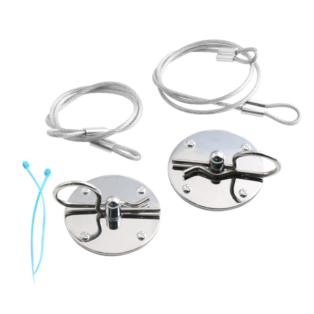 2x Lock, Car Universal Bonnet Pin Locking Latch - Walmart.com