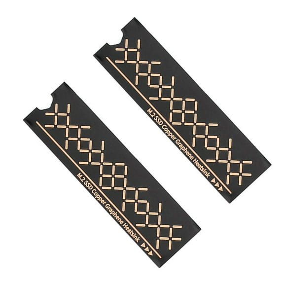 2x M.2 SSD Heatsink Fast Cooling SSD Heatsink with Thermal Conductive