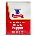 thumbnail image 1 of McCormick Pure Ground Black Pepper, 6 oz( Pack of 2 ), 1 of 3