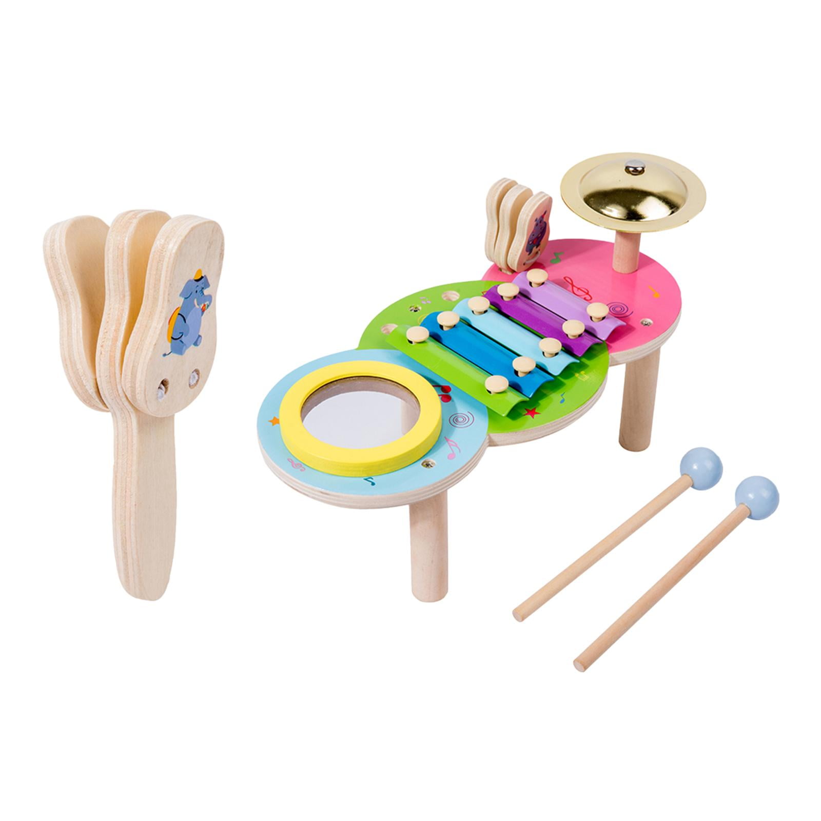 2x Montessori Percussion Instrument Preschool Musical Toys Xylophone