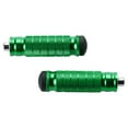 thumbnail image 1 of 2x Motorcycle Rear Footrests Rearset Footpeg M8 CNC Aluminum Directly Replace Accessories Universal Anti Skid Foot Peg Green, 1 of 8