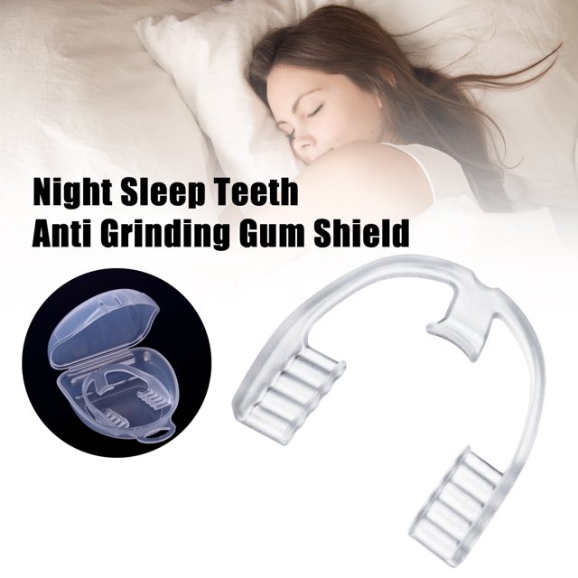 2x Mouth Guard to Stop Grinding Teeth,BPA Free for Teeth Grinding