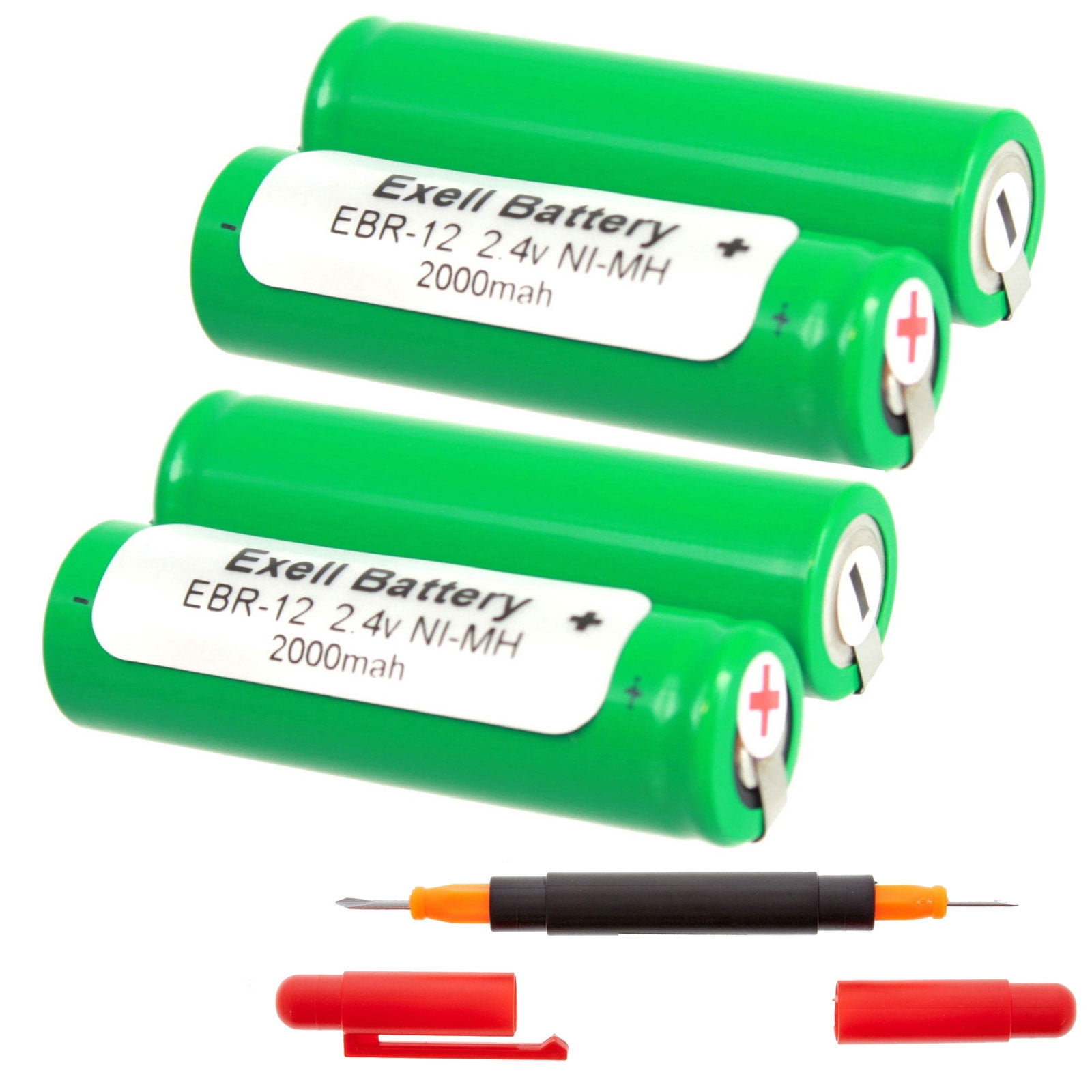 2x NEW Razor Battery for Remington 10468, R9100TLT Compatible with ...