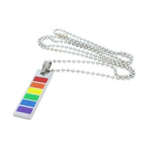 2x Necklace Charm Pendant Jewelry Bead Chain Men Women