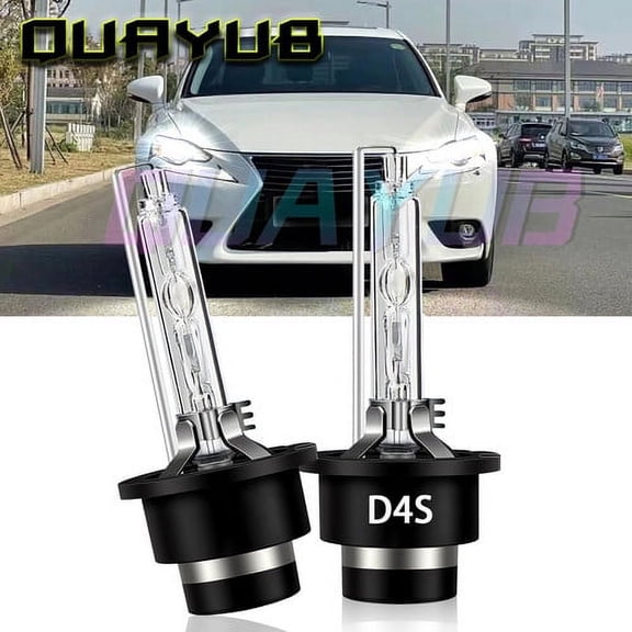 2x New D4S Xenon HID Headlight Bulbs 6000K Replace set For Lexus IS250 2006-2015