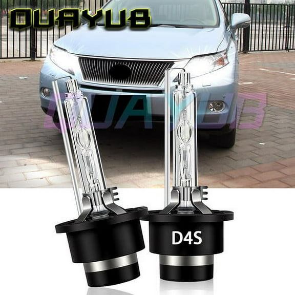 2x New D4S Xenon HID Headlight Bulbs 6000K Replace set For Lexus LX570 2013-2015 Low Beam