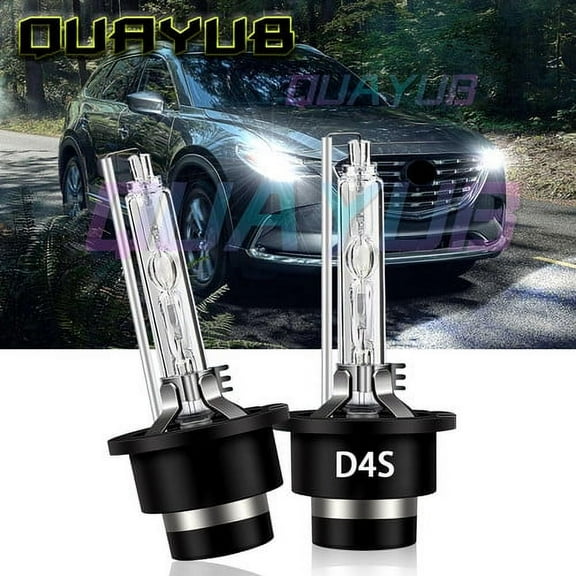 2x New D4S Xenon HID Headlight Bulbs 6000K Replace set For Mazda CX-5 2013-2015