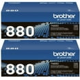 thumbnail image 1 of 2x Original Brother TN880 High Yield Black Toner Cartridge, OEM Genuine Products in Retail Box, Multi-Pack Saves Your Money, 1 of 2