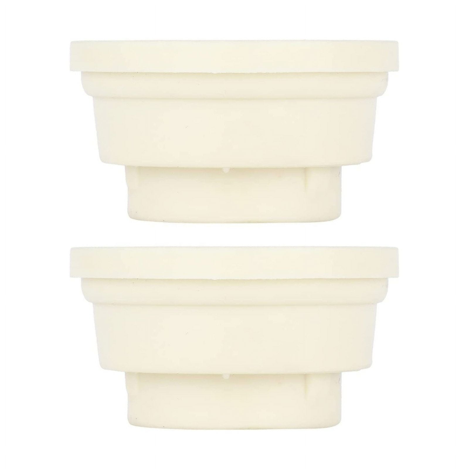 2x Outside Pool Ladder Bumpers for Inground Pool Ladder Rubber End Caps