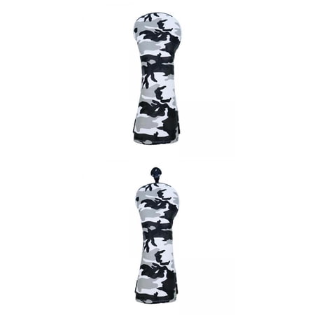 2x PU Leather Golf Cover Driver Headcover Guard Guard