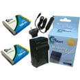 thumbnail image 1 of 2x Pack - Canon PowerShot SX170 IS Battery + Charger with Car & EU Adapters - Replacement for Canon NB-6L Digital Camera Battery and Charger (1000mAh, 3.7V, Lithium-Ion), 1 of 1