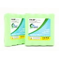 thumbnail image 1 of 2x Pack - Cobra GA-CR Battery - Replacement for Cobra FA-BP Two-Way Radio Battery (700mAh, 4.8V, NI-MH), 1 of 4