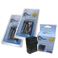 thumbnail image 1 of 2x Pack - Creative NP-60 Battery + Charger - Replacement for Creative NP-60 Digital Camera Battery and Charger (1200mAh, 3.7V, Lithium-Ion), 1 of 2