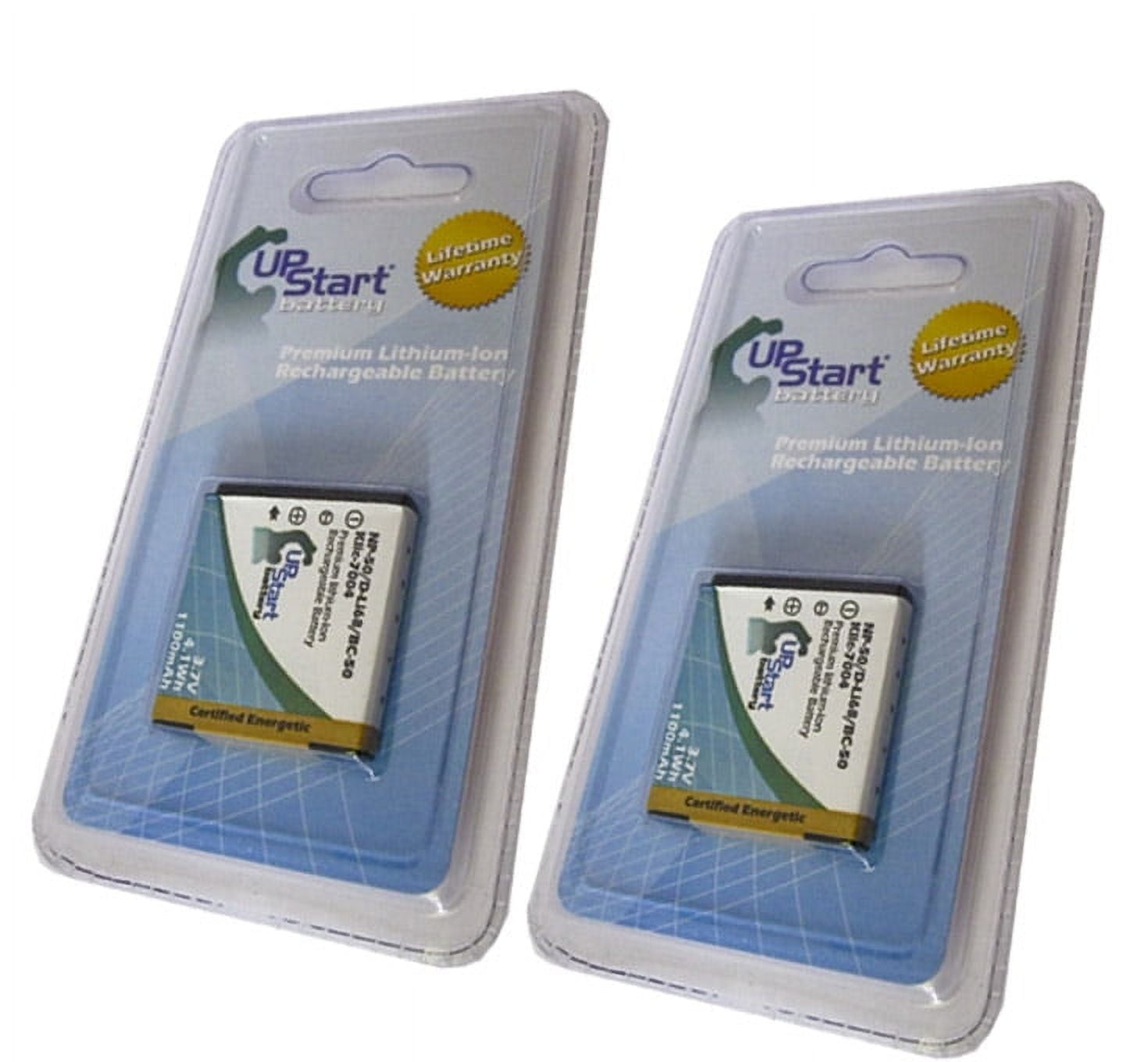 2x Pack Kodak Easyshare V1073 Battery Replacement for Kodak KLIC