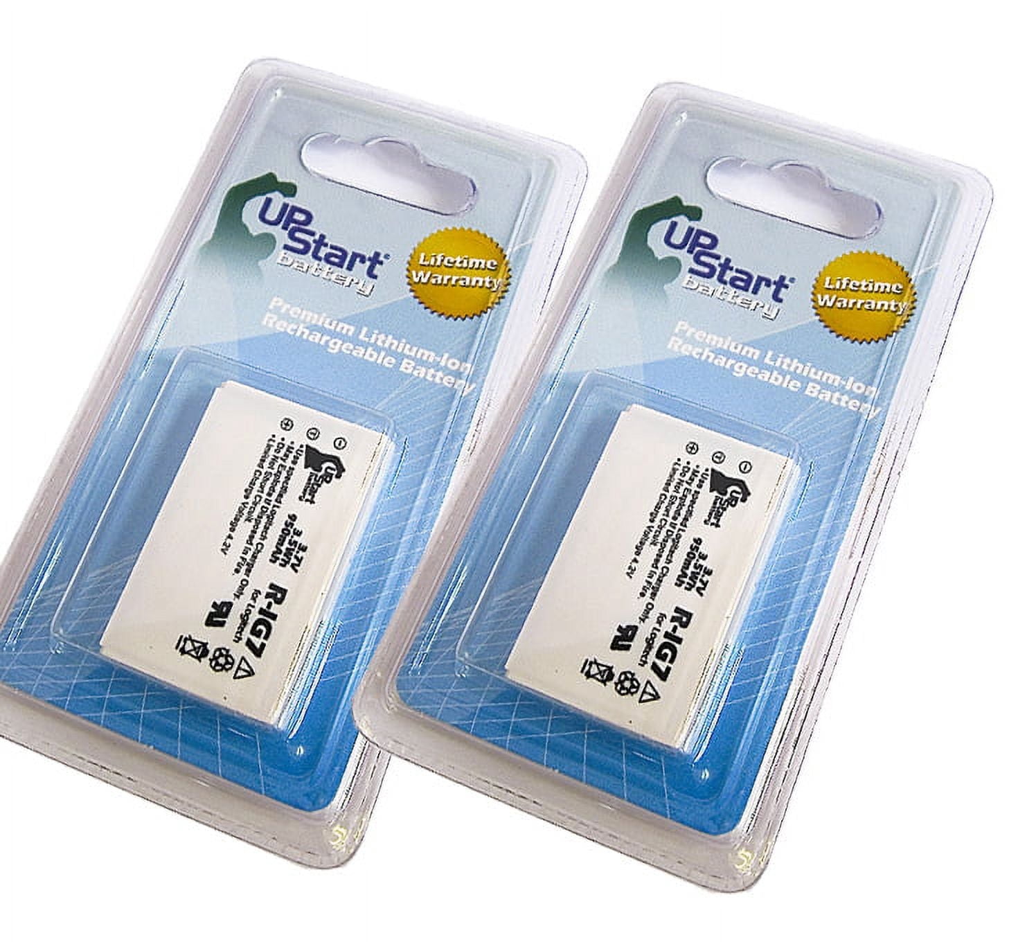Logitech R400 Battery 2x Pack - Logitech F12440023 Battery - Replacement for Logitech ...