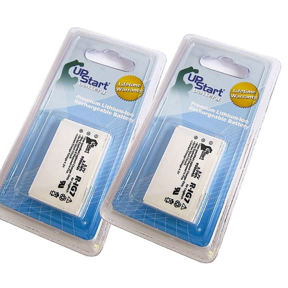 2x Pack - Logitech F12440023 Battery - Replacement for Logitech Universal Remote R-IG7 Battery (950mAh, 3.7V, Lithium-Ion)