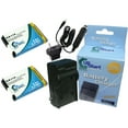 thumbnail image 1 of 2x Pack - Samsung CL80 Battery + Charger with Car & EU Adapters - Replacement for Samsung SLB-11A Digital Camera Battery and Charger (1130mAh, 3.8V, Lithium-Ion), 1 of 4