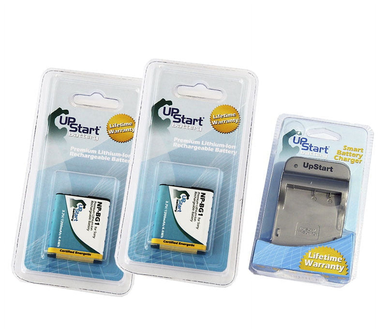 2x Pack - Sony Cyber-shot DSC-W170 Battery + Charger - Replacement