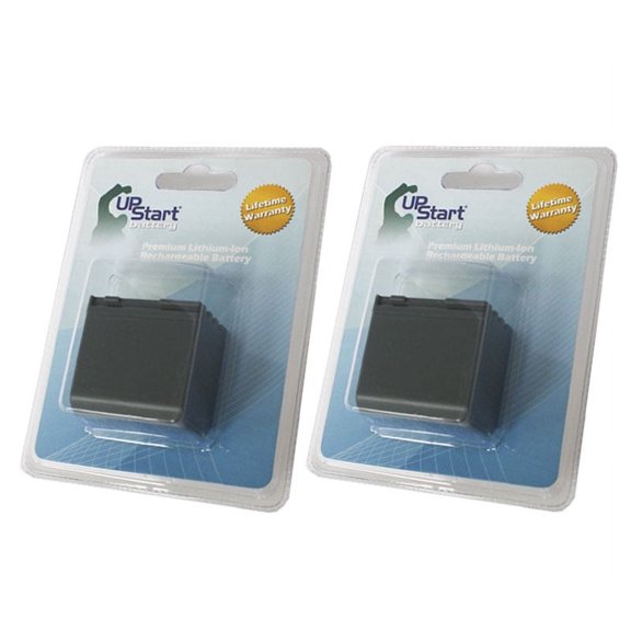 2x Pack - UpStart Battery Canon ZR700 Battery - Replacement for Canon BP-2L14 Digital Camcorder Battery (2700mAh, 7.4V Lithium-Ion)