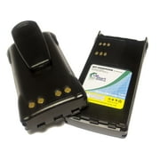 2x Pack - UpStart Battery Motorola HNN9008A Battery - Replacement for Motorola HNN9008A Two-Way Radio Battery (1300mAh, 7.5V, NI-MH)