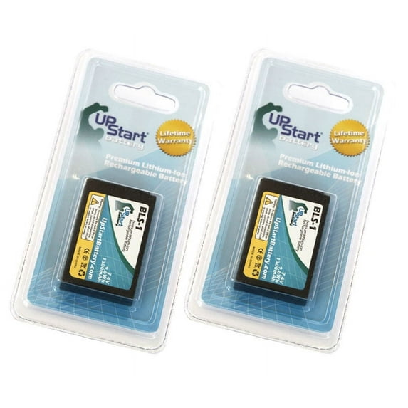 2x Pack - UpStart Battery Olympus BCS-1 Battery - Replacement for Olympus BLS-1 Digital Camera Battery (1150mAh, 7.4V, Lithium-Ion)