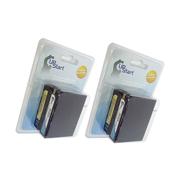 2x Pack - UpStart Battery Sony NP-F960 Battery - High Capacity High Capacity Replacement for Sony NP-F970 Digital Camera Battery (1240mAh, 3.7V Lithium-Ion)
