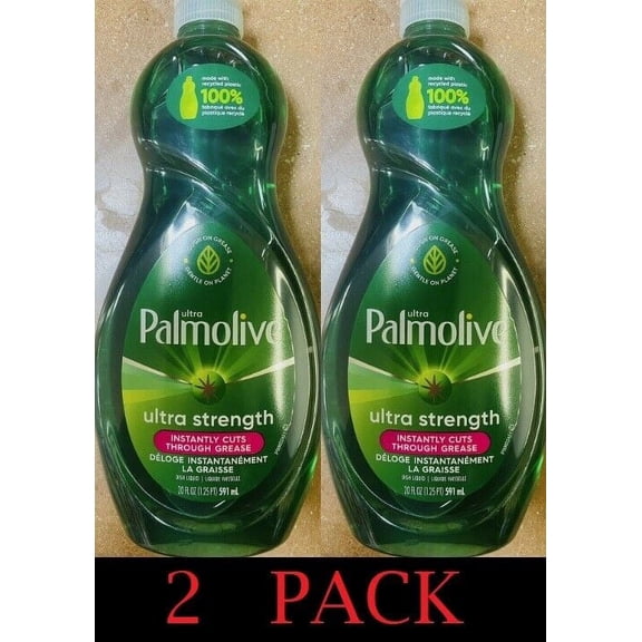 2x Palmolive Ultra Liquid Dish Detergent Soap Original 20 Oz Bottle - 2 PACK