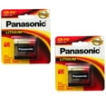 thumbnail image 1 of 2x Panasonic CR-P2 6V Photo Lith Battery Compatible with DLCRP2 EL223AP PC223, 1 of 2