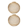 thumbnail image 1 of 2x Pendant Lamp Shade Retro Style Chandelier Hanging Light Cover Lampshade Dining Room Cafe Teahouse Kitchen Island Decoration Aureate, 1 of 8