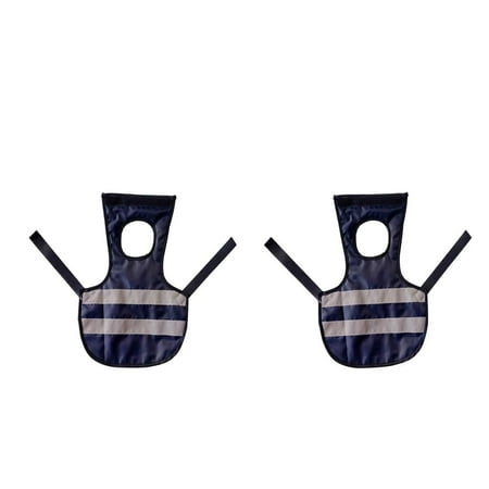 2x Pet Reflective Chicken Poultry Hen Saddle for Poultry Chicken, Chicken Jacket, Chicken Costume Dress, Chicken Coat