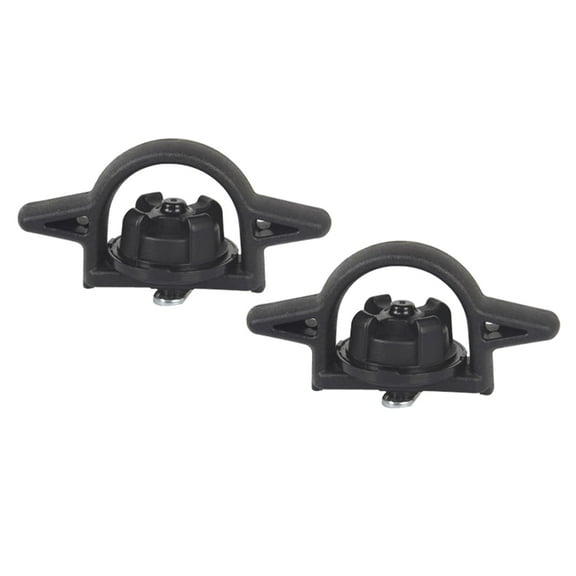 2x Pickup Trunk Bed Cleat Tie Down Anchor-Hook Clip Ram-Rail System PT278-35160